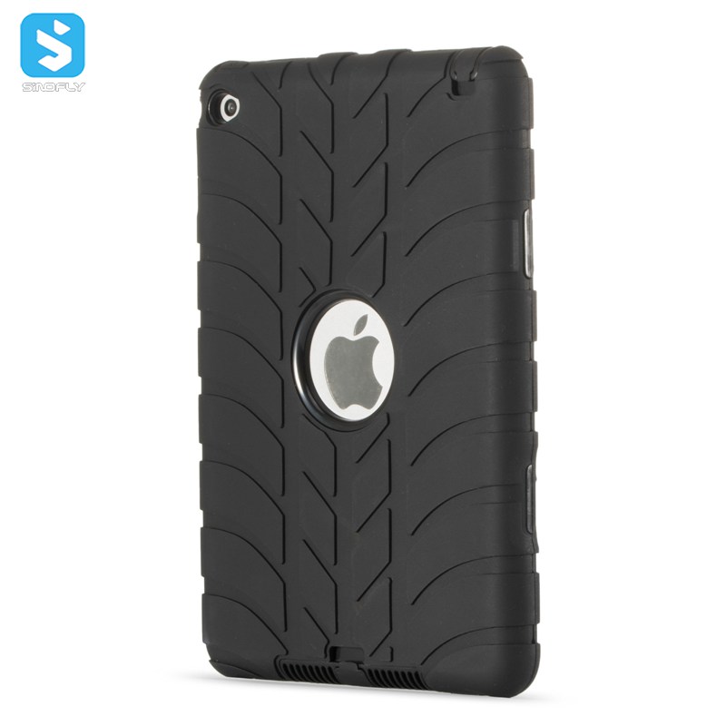 3 in 1 PC silicone case for iPad Mini 4